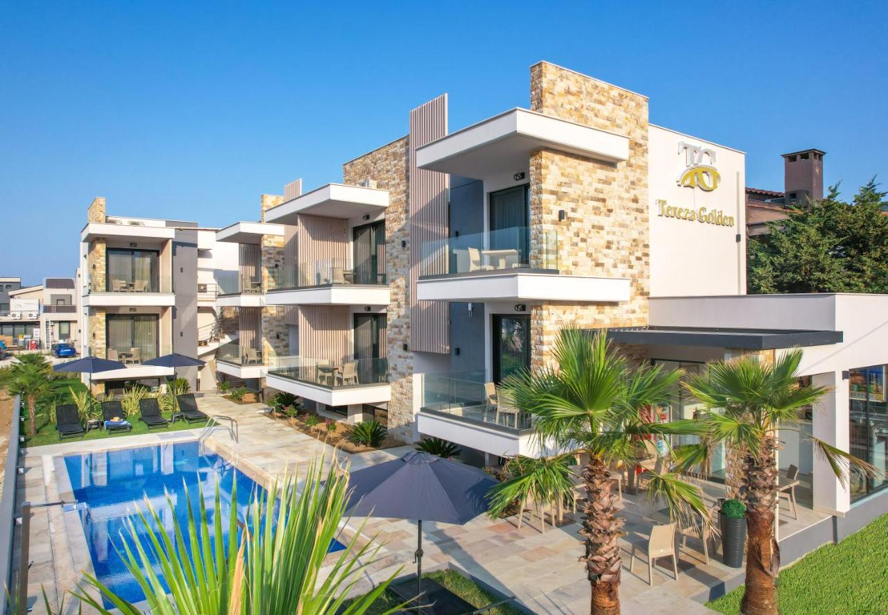 Aparthotel Tereza Golden Chrisi Ammoudia Exterior foto